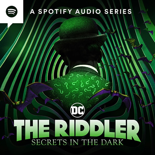 The Riddler: Secrets In The Dark logo