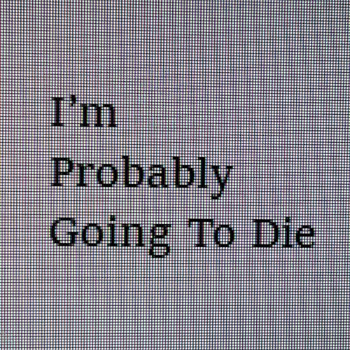 Im Probably Going To Die logo